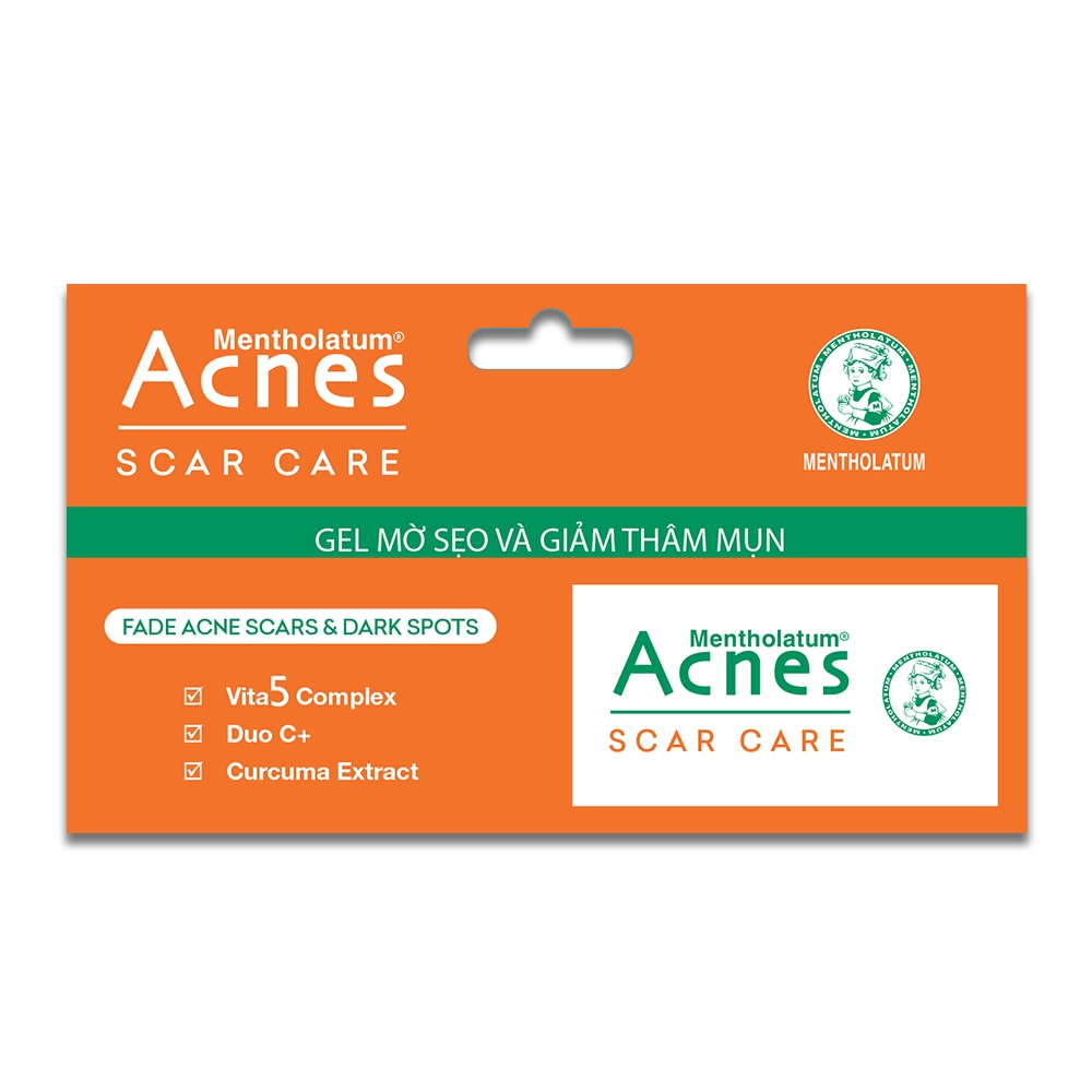 Hình ảnh Gel mờ sẹo và giảm thâm mụn Acnes Scar Care Rohto (12g)