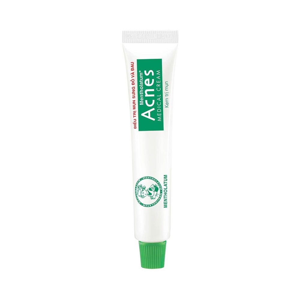 Hình ảnh Kem trị mụn Acnes Medical Cream điều trị mụn sưng đỏ, đau (18g)