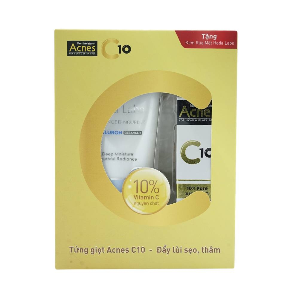 Hình ảnh Dung dịch Acnes C10 Rohto mờ sẹo, thâm, hỗ trợ giảm nám, tàn nhang (15ml)