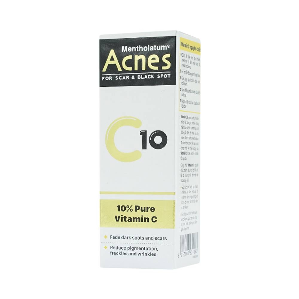 Hình ảnh Dung dịch Acnes C10 Rohto mờ sẹo, thâm, hỗ trợ giảm nám, tàn nhang (15ml)