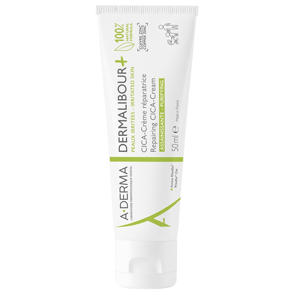 Hình ảnh Kem A-Derma​​​​​​​ Dermalibour​​​​​​​​​​​​​​+ Repairing Cream làm dịu da dùng hằng ngày cho da kích ứng (50ml)