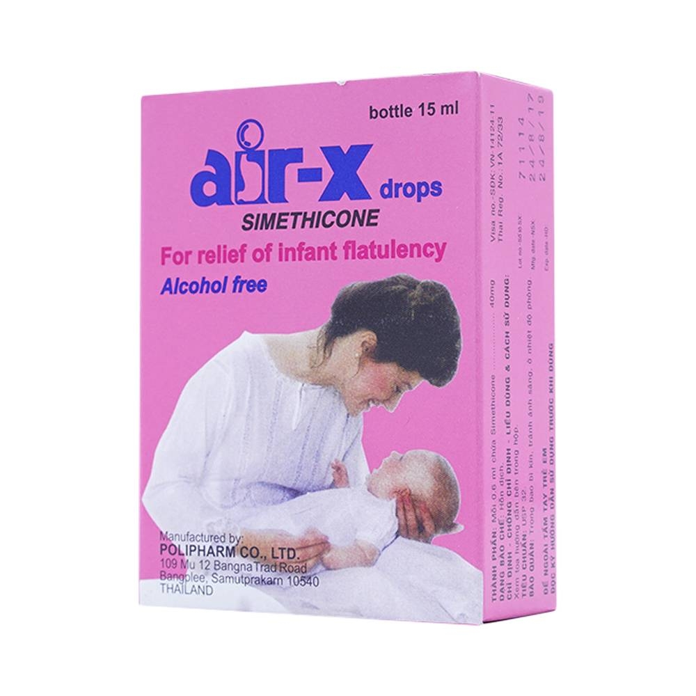 Hình ảnh Thuốc giọt Air-X chống đầy hơi và chướng bụng (15ml)
