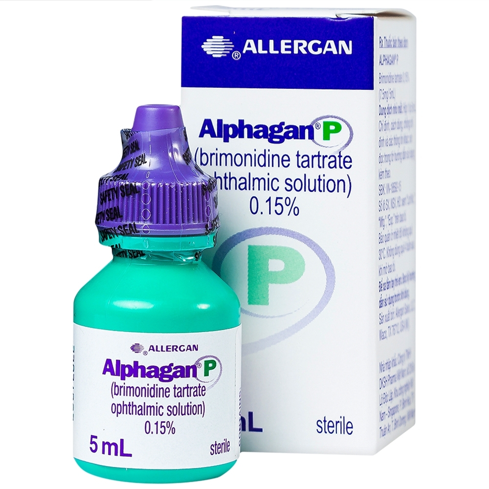 Hình ảnh Thuốc nhỏ mắt Alphagan P Allergan điều trị tăng nhãn áp (5ml)