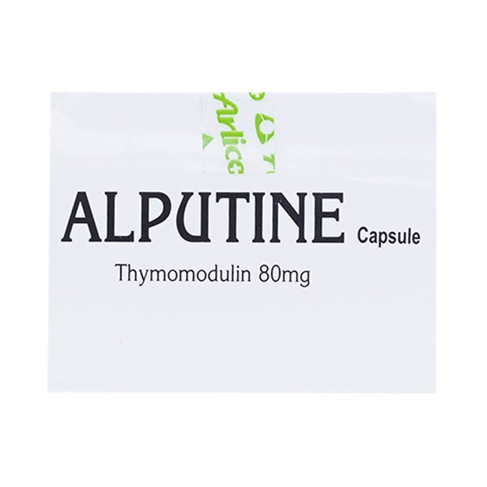 Hình ảnh Thuốc Alputine 80mg Arlico hỗ trợ điều trị nhiễm khuẩn hô hấp, viêm mũi dị ứng (6 vỉ x 10 viên)