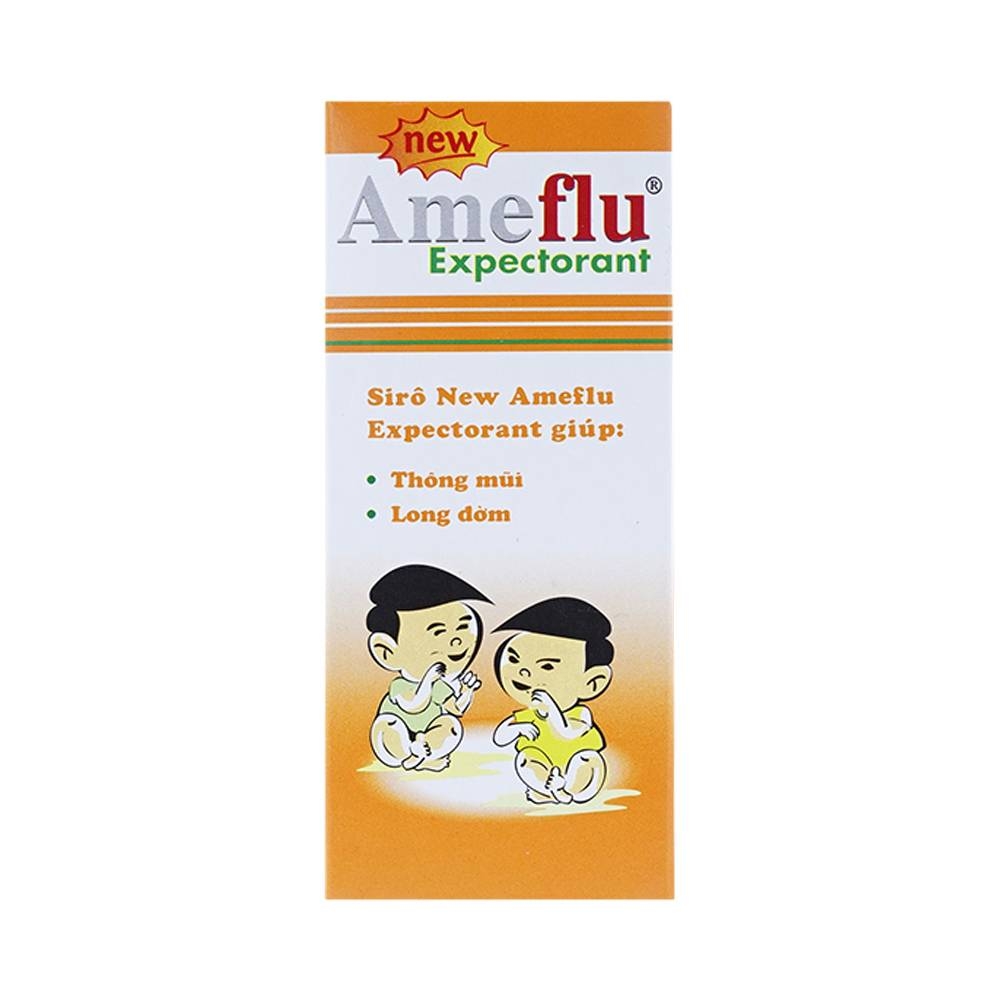 Hình ảnh Siro Ameflu Expectorant OPV thông mũi, long đờm (60ml)