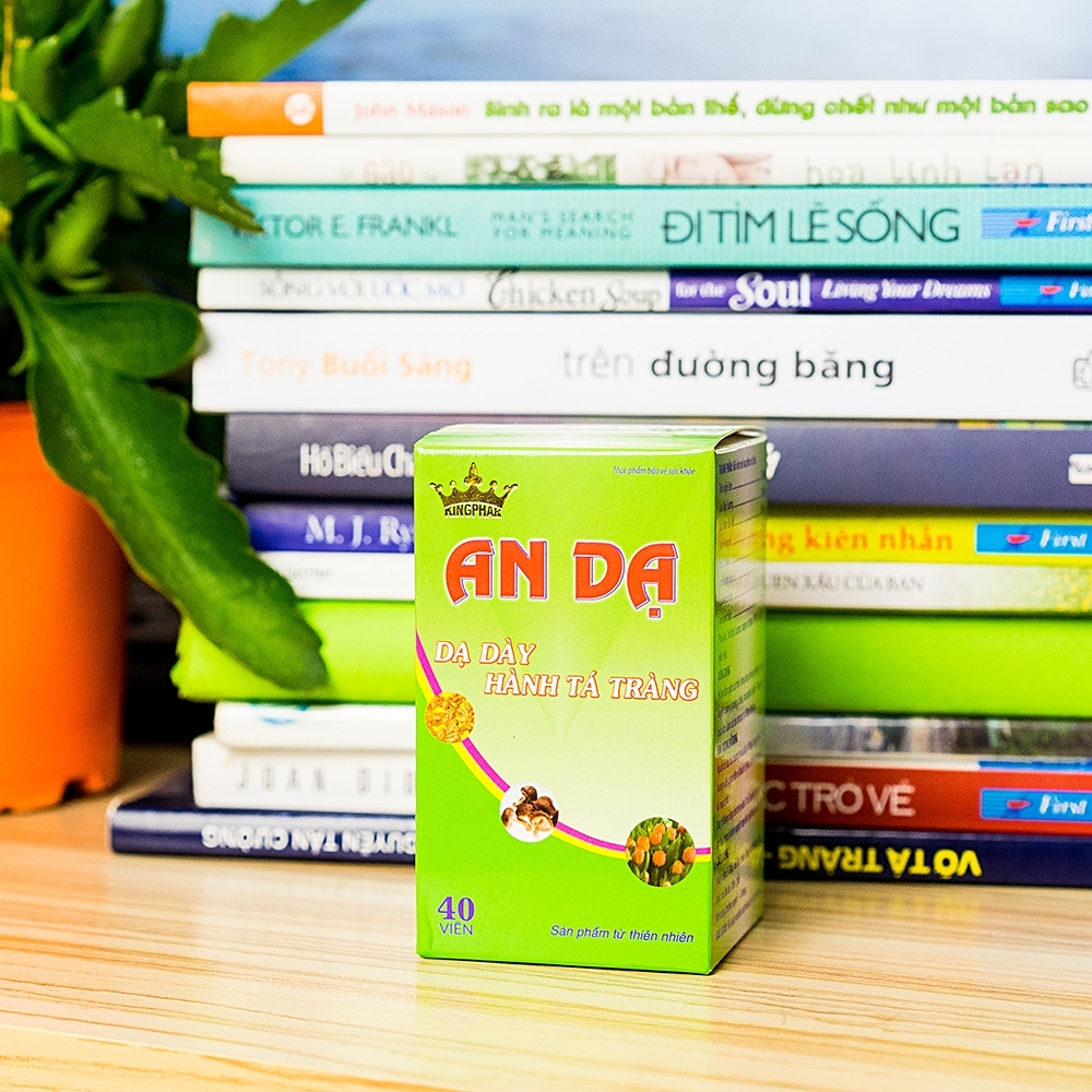Hình ảnh Viên uống An Dạ Kingphar hỗ trợ giảm chứng đau rát vùng thượng vị, xung huyết hang vị (40 viên)