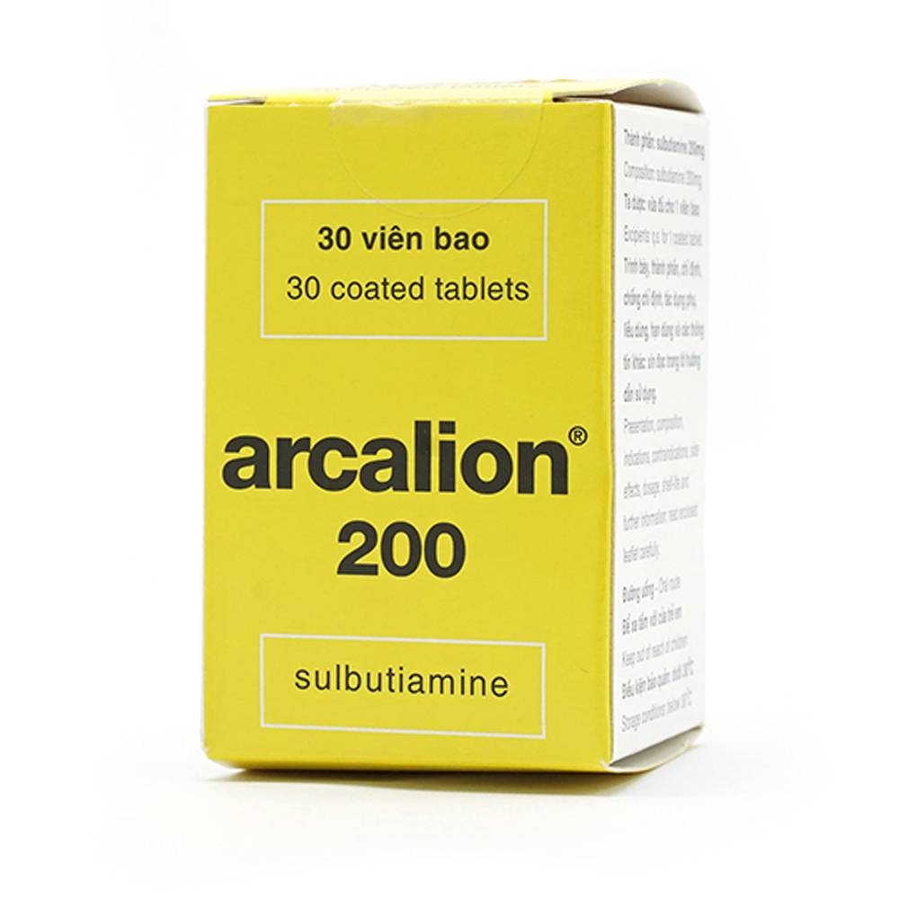 Hình ảnh Thuốc Arcalion 200 Servier điều trị các giai đoạn mệt mỏi tạm thời (30 viên)
