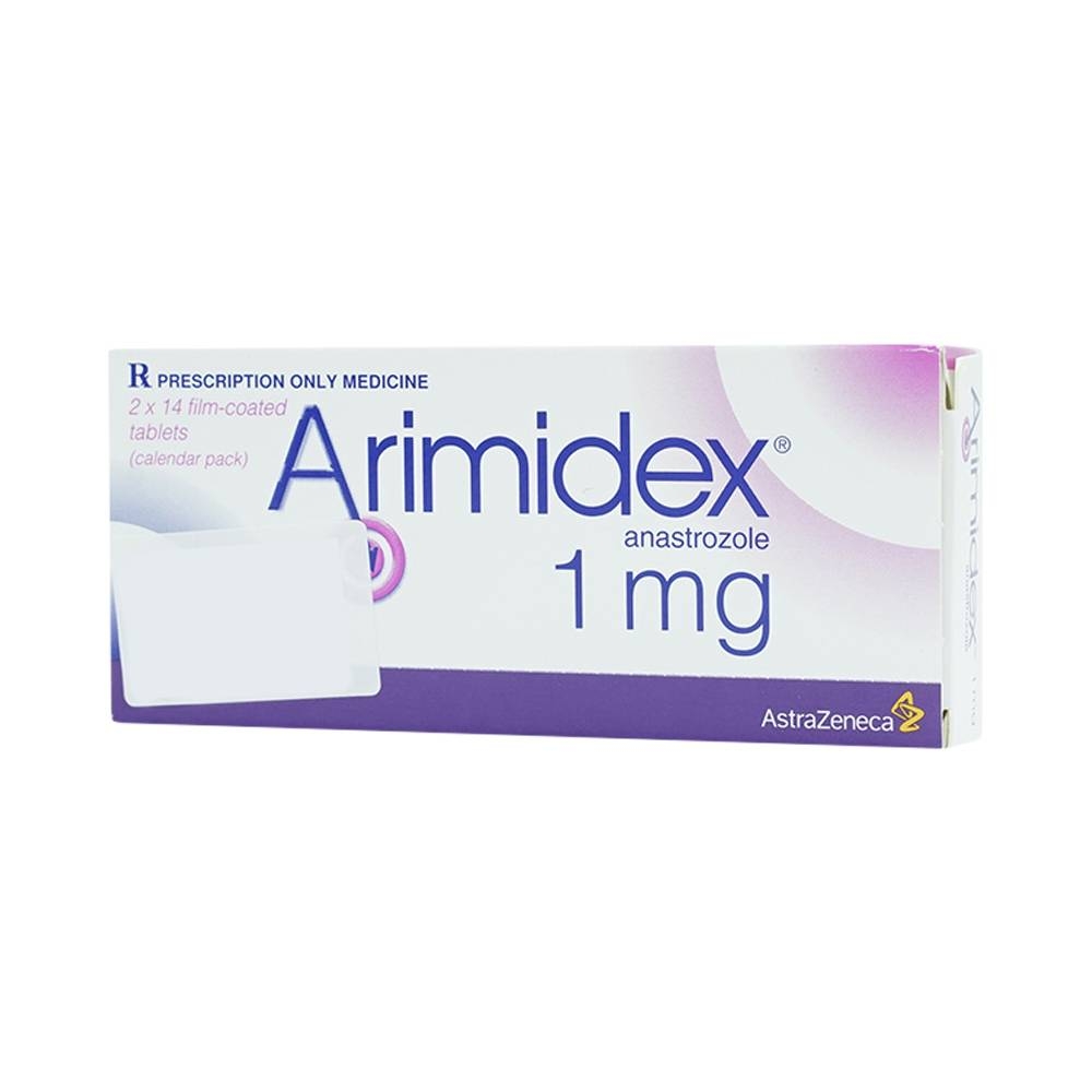 Hình ảnh Thuốc Arimidex 1mg AstraZeneca điều trị ung thư vú tiến triển (2 vỉ x 14 viên)