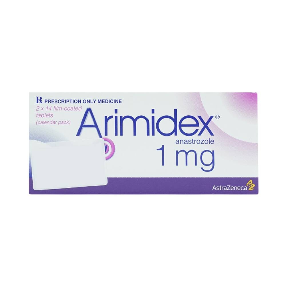 Hình ảnh Thuốc Arimidex 1mg AstraZeneca điều trị ung thư vú tiến triển (2 vỉ x 14 viên)