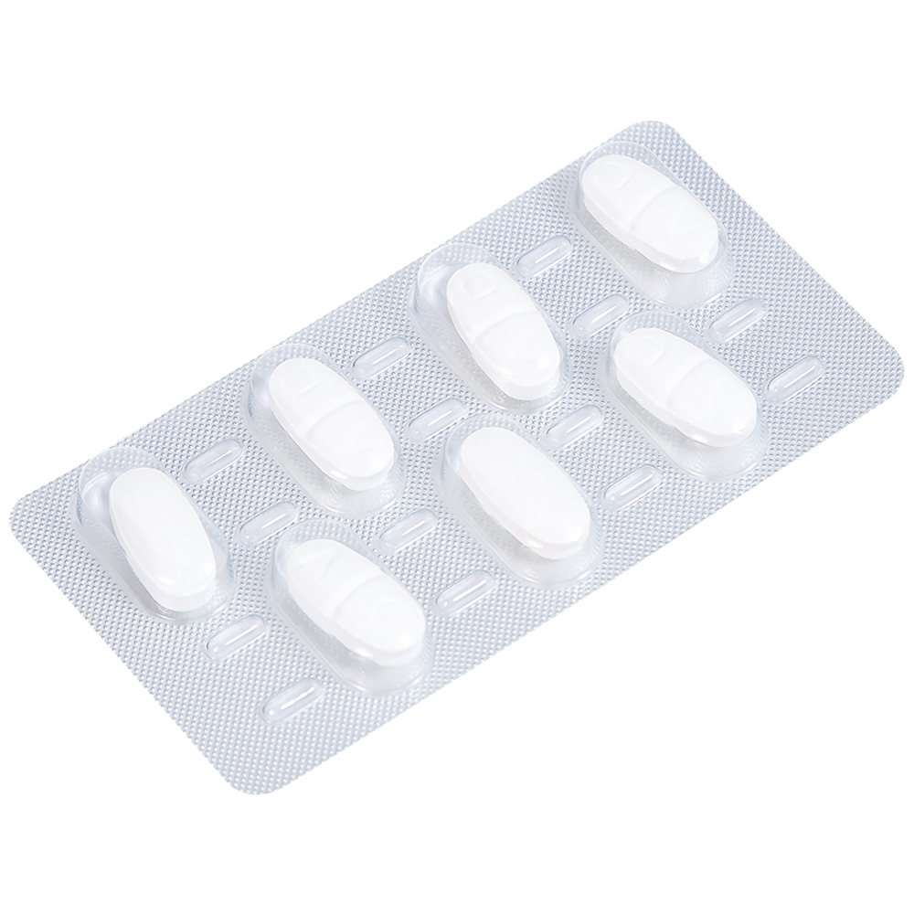 Hình ảnh Thuốc Augmentin 625mg GSK điều trị nhiễm khuẩn (2 vỉ x 7 viên)