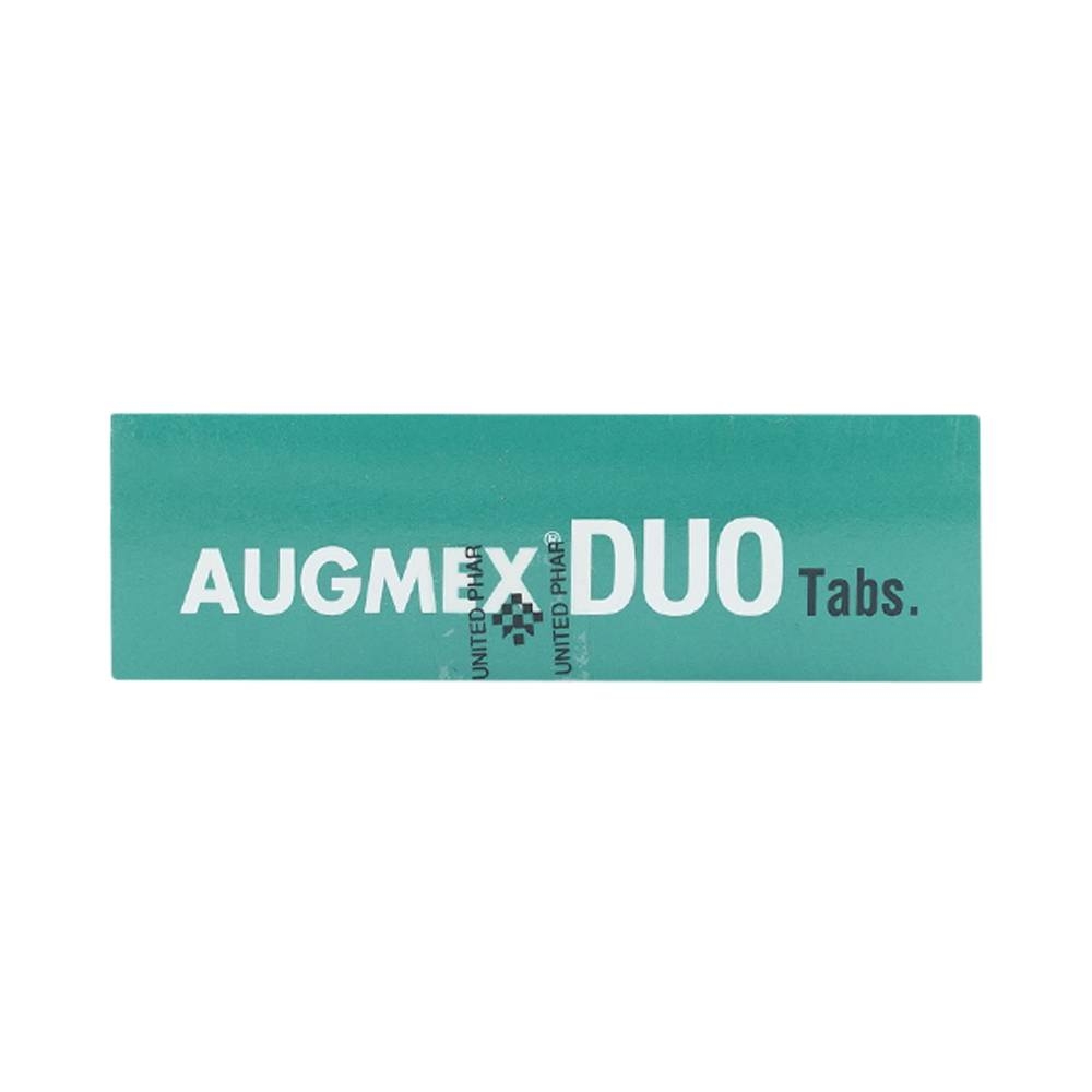 Hình ảnh Thuốc Augmex Duo Korea United điều trị viêm phế quản, viêm bàng quang (2 vỉ x 10 viên) 