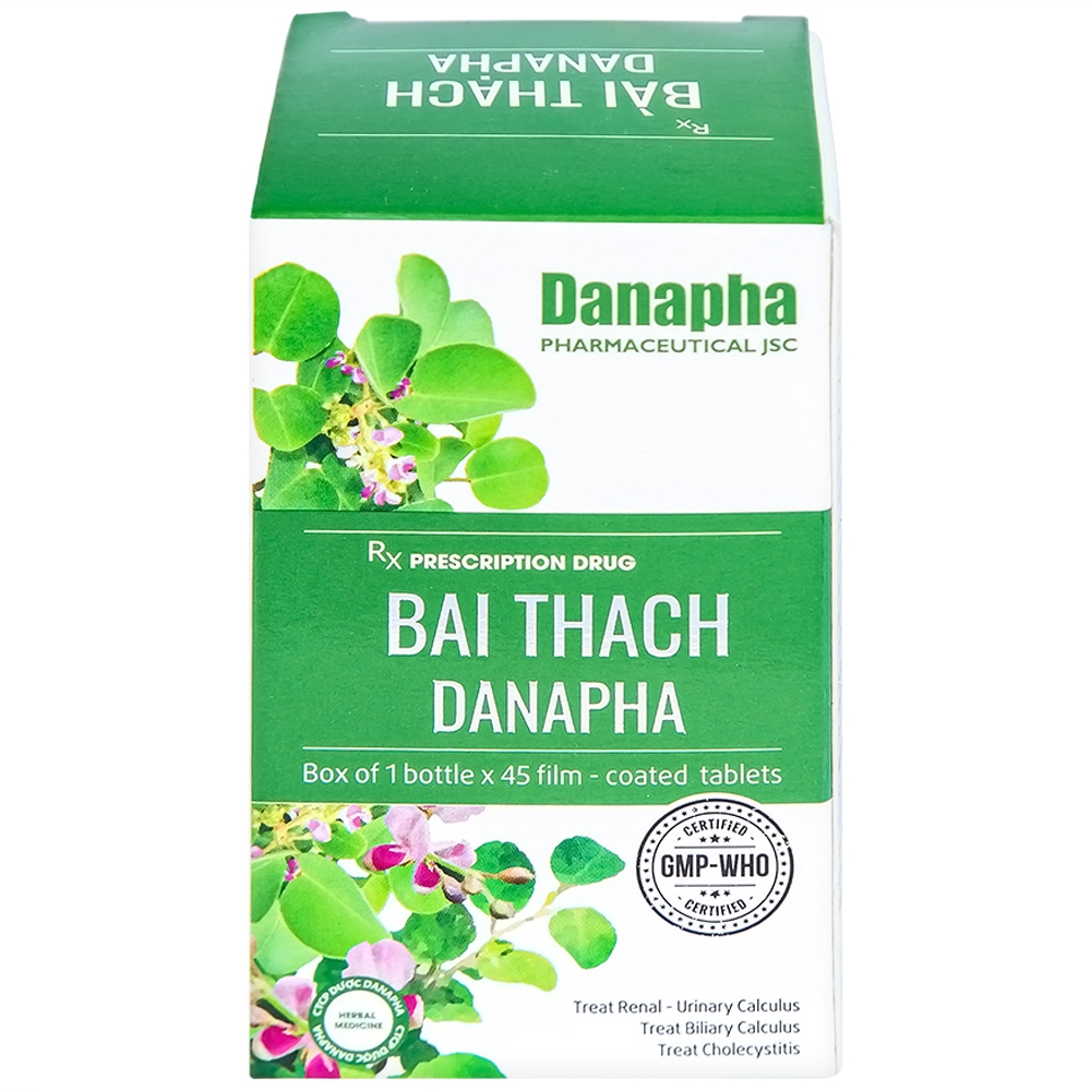 Hình ảnh Thuốc Bài Thạch Danapha điều trị sỏi thận - tiết niệu, sỏi mật (45 viên)