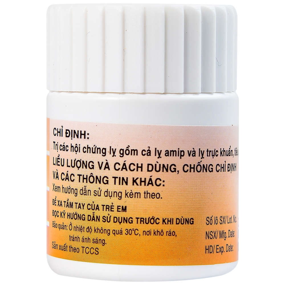 Hình ảnh Thuốc Berberal 10mg Nadyphar điều trị các hội chứng lỵ (120 viên)