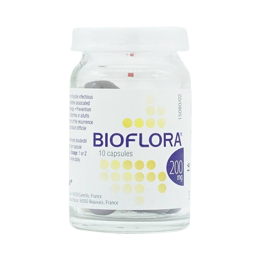 Hình ảnh Thuốc Bioflora 200mg Biocodex điều trị tiêu chảy (10 viên)