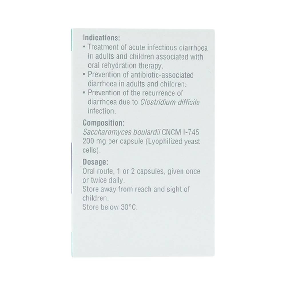 Hình ảnh Thuốc Bioflora 200mg Biocodex điều trị tiêu chảy (10 viên)