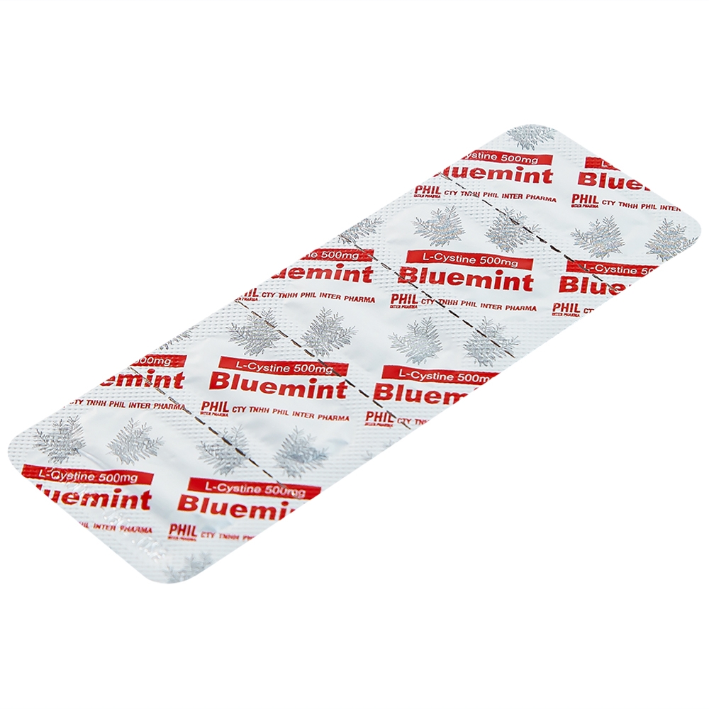 Hình ảnh Thuốc Bluemint Phil hỗ trợ điều trị viêm da, sạm da, tàn nhang (12 vỉ x 5 viên)