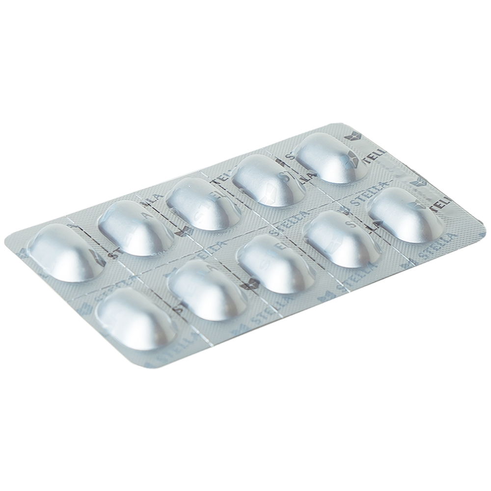 Hình ảnh Thuốc Clarithromycin Stella 250mg điều trị các trường hợp nhiễm trùng (2 vỉ x 10 viên)