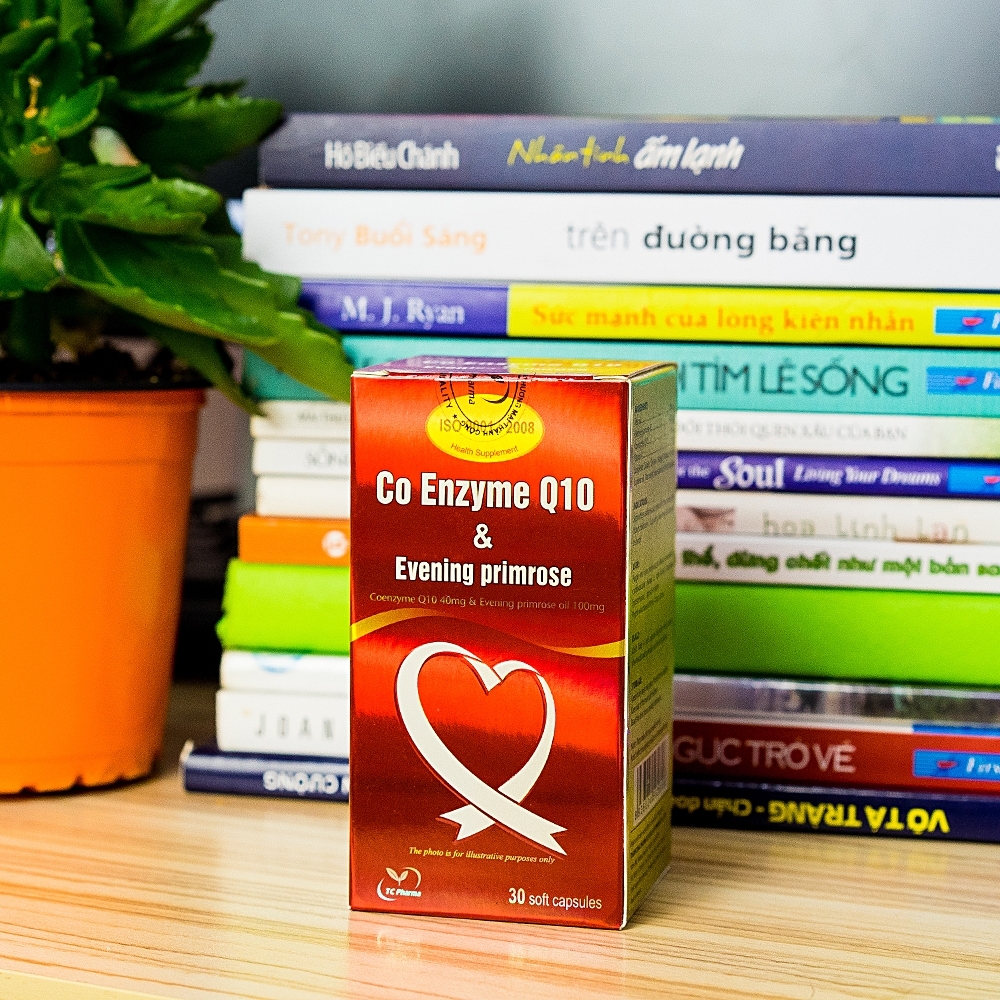 Hình ảnh Viên uống Co Enzyme Q10 & Evening primrose Thành Công hỗ trợ chức năng tim mạch (30 viên)
