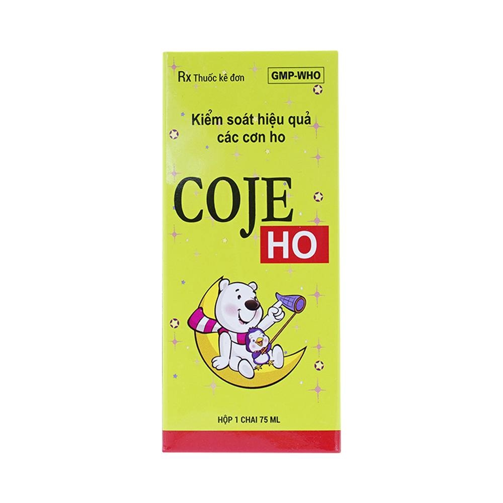 Hình ảnh Siro Coje Ho TW3 giảm các triệu chứng ho (75ml)