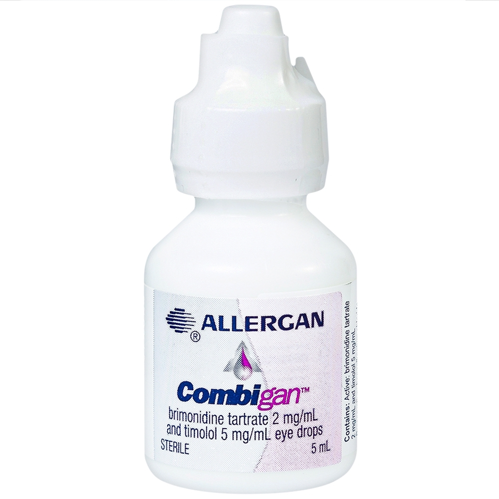 Hình ảnh Thuốc nhỏ mắt Combigan Allergan giảm áp suất nội nhãn (5ml)