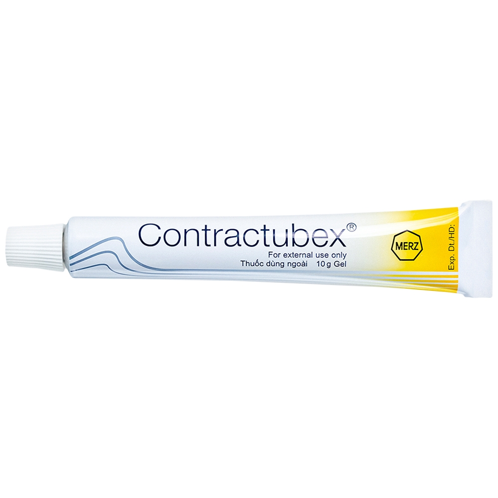 Hình ảnh Gel Contractubex Merz điều trị sẹo lồi, sẹo phì đại (10g)