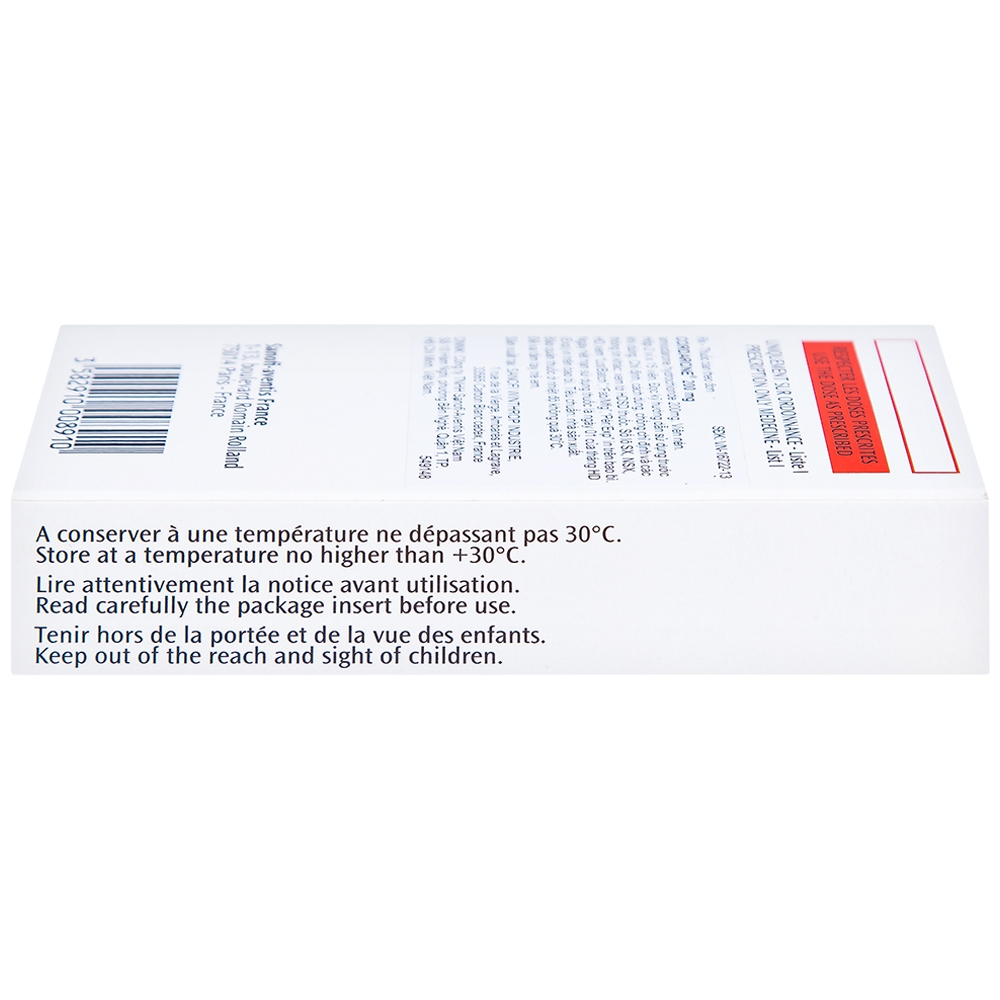 Hình ảnh Thuốc Cordarone 200mg Sanofi phòng ngừa và điều trị một số dạng rối loạn nhịp tim (30 viên)