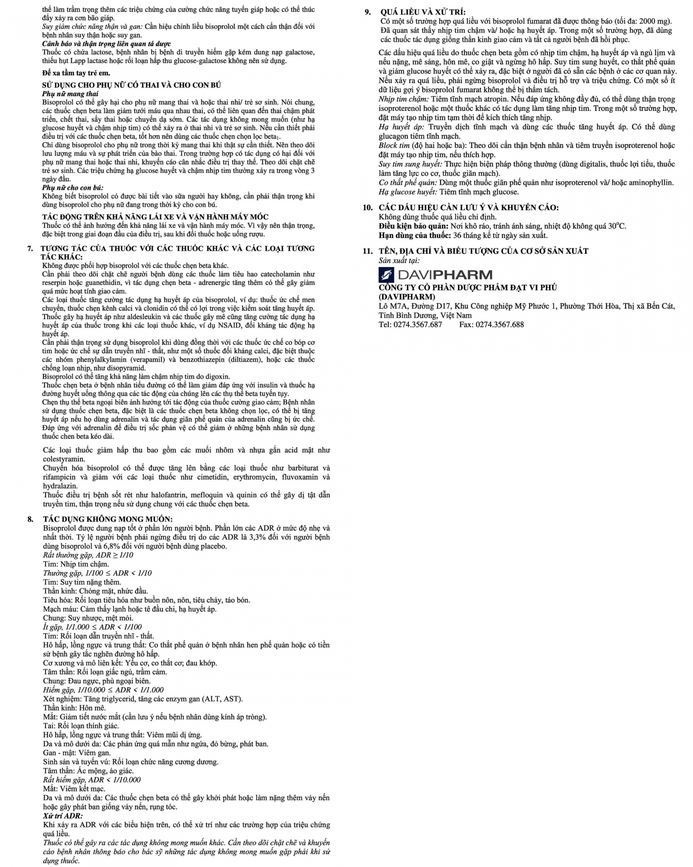 Hình ảnh Thuốc Corneil 5 Đạt Vi Phú điều trị tăng huyết áp, đau thắc ngực (3 vỉ x 10 viên)