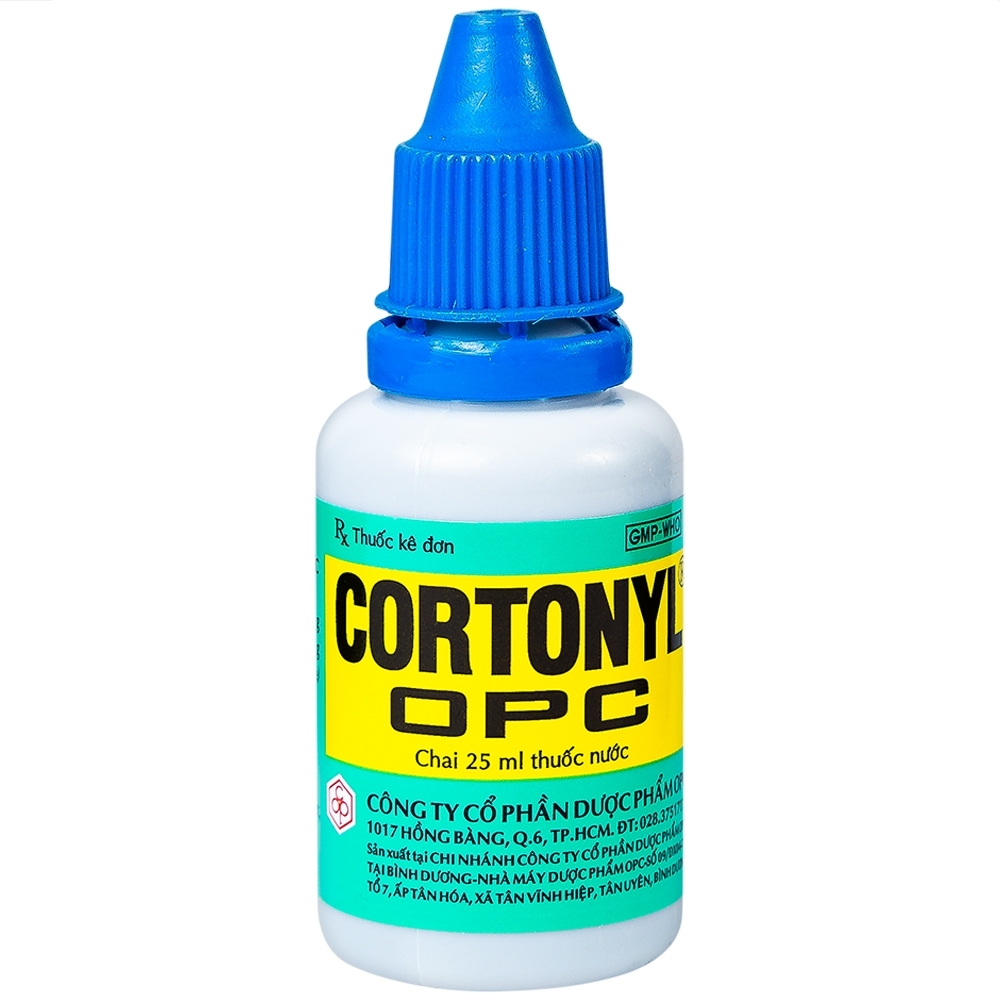 Hình ảnh Thuốc nước Cortonyl OPC chỉ định trợ tim, ngất do suy tim, mất ngủ, lao lực (25ml)