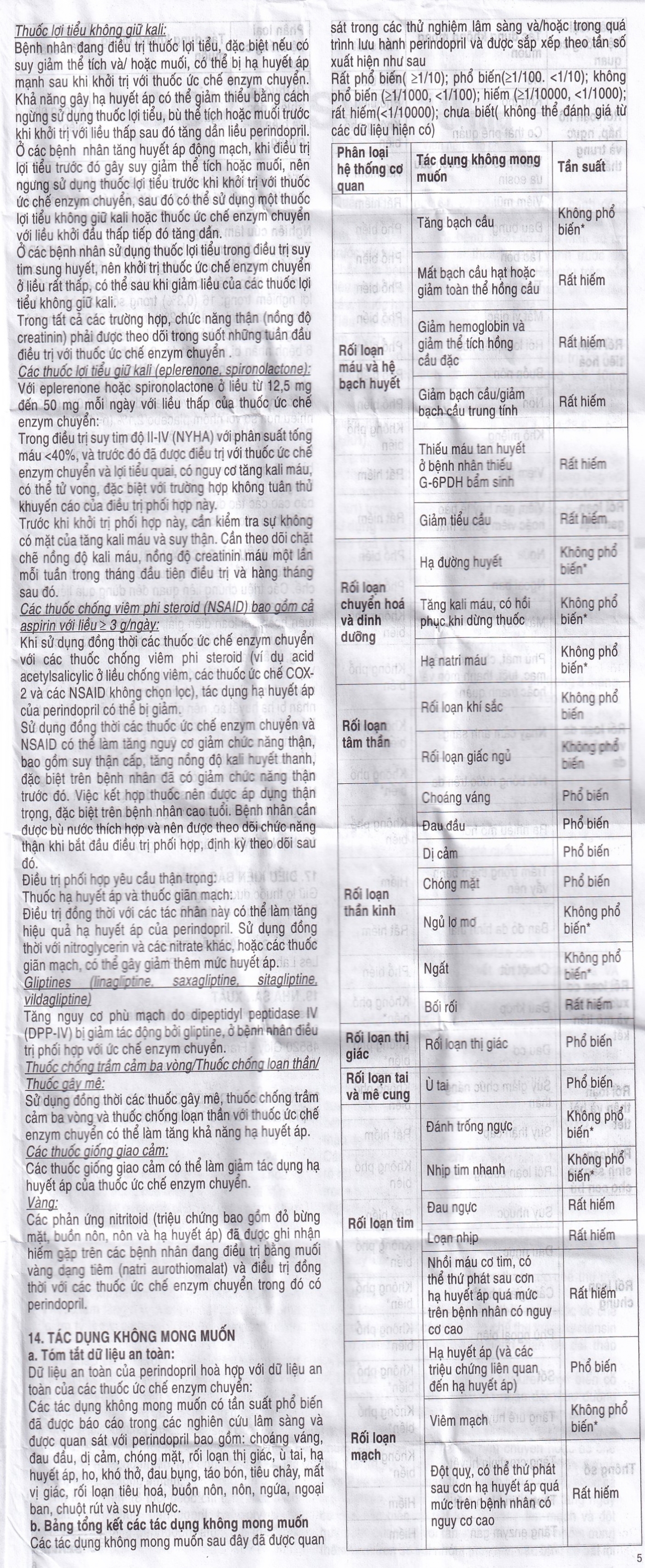 Hình ảnh Thuốc Coversyl 10mg Servier điều trị tăng huyết áp (30 viên)