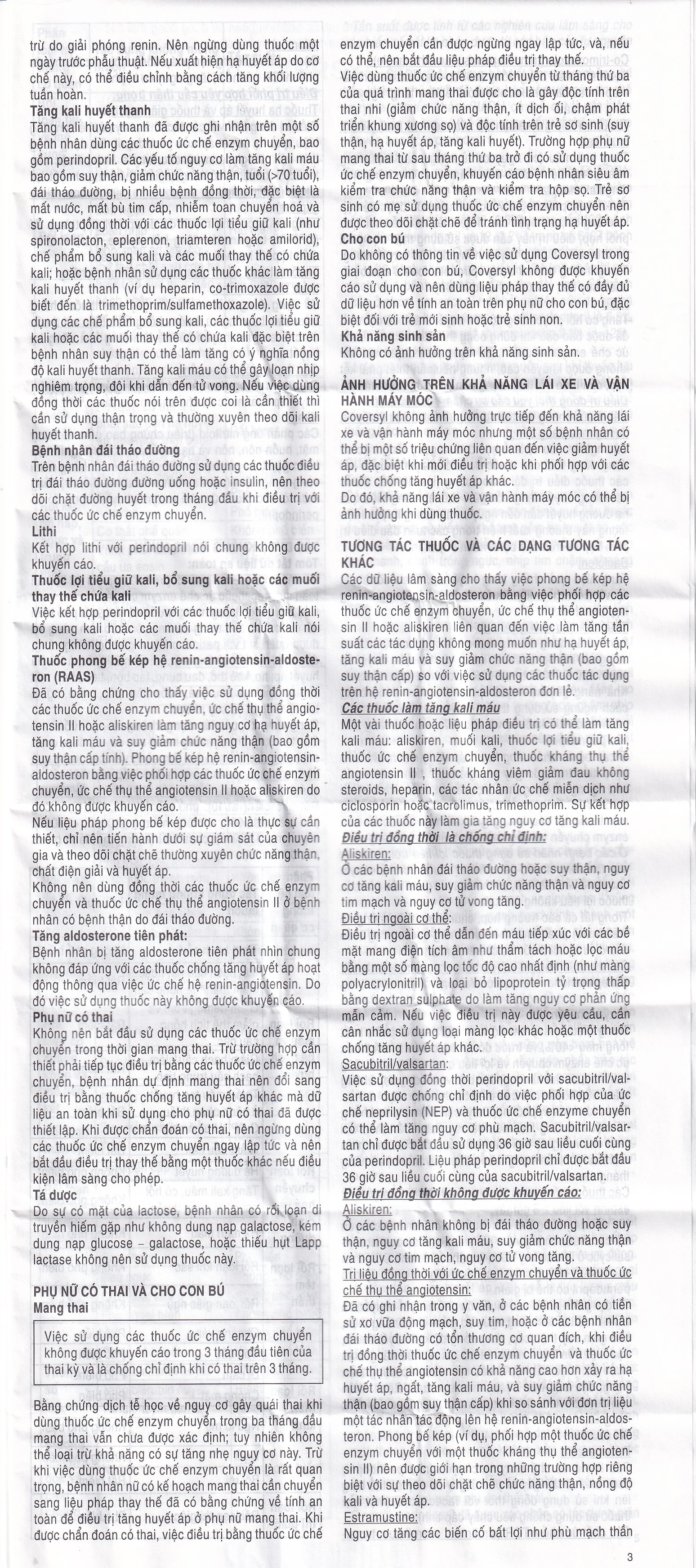 Hình ảnh Thuốc Coversyl 5mg Servier điều trị tăng huyết áp (30 viên)