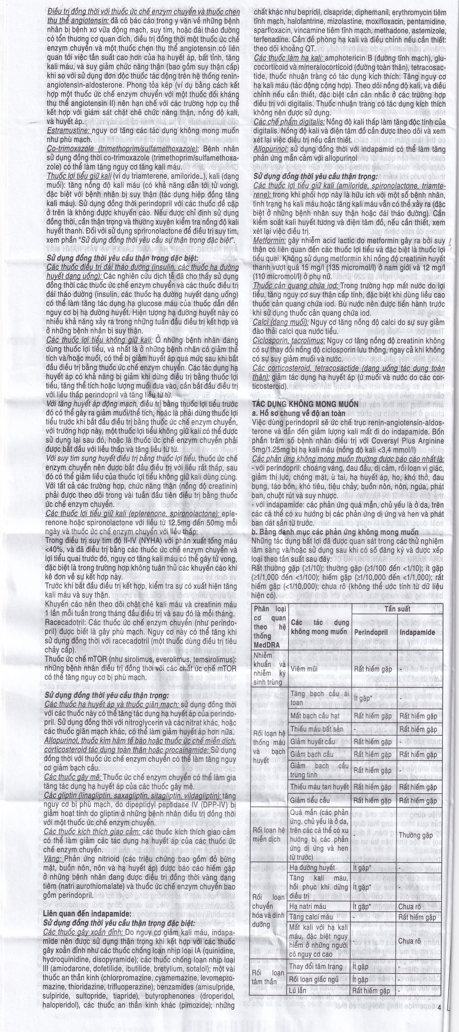 Hình ảnh Thuốc Coversyl Plus 5mg/1.25mg Servier điều trị tăng huyết áp (30 viên)