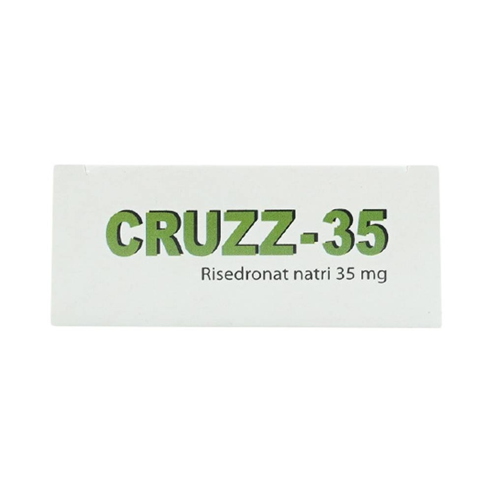 Hình ảnh Thuốc Cruzz-35 Davi Pharm phòng ngừa và điều trị loãng xương (1 vỉ x 4 viên)