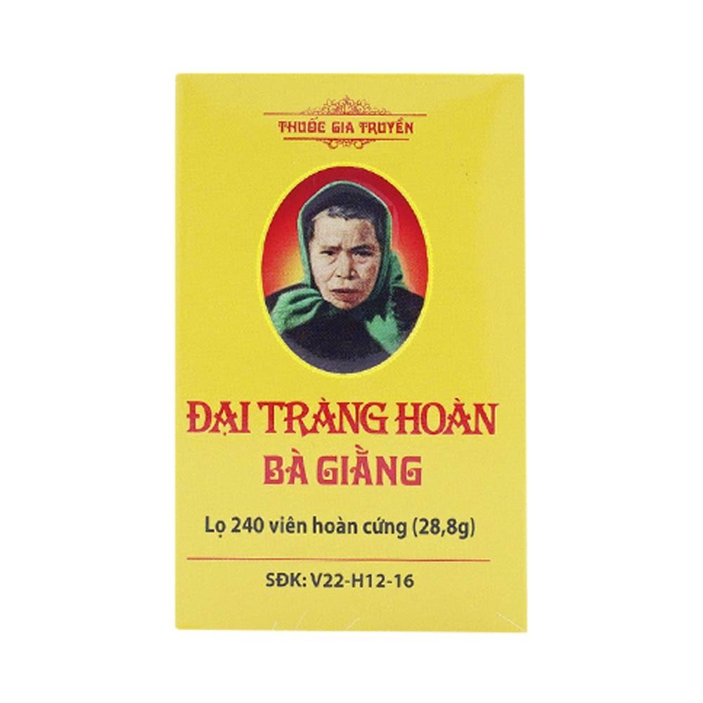 Hình ảnh Thuốc Đại Tràng Hoàn Bà Giằng điều trị viêm đại tràng cấp và mãn tính (240 viên)