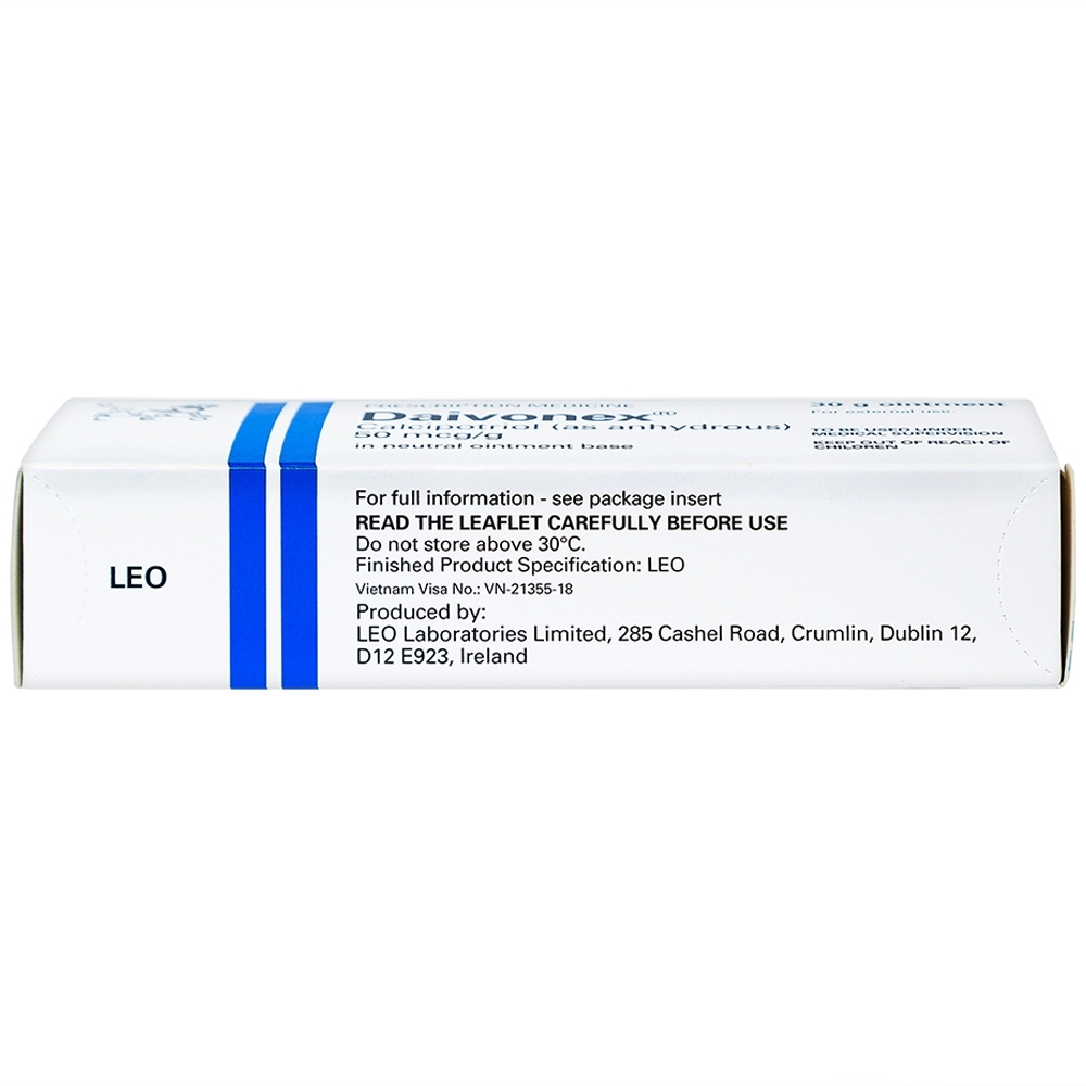 Hình ảnh Thuốc mỡ Daivonex 30g LEO điều trị bệnh vẩy nến mảng