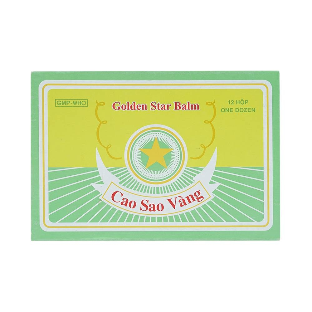 Hình ảnh Cao Sao Vàng OPC điều trị cảm cúm, nhức đầu (12 chai x 10g)