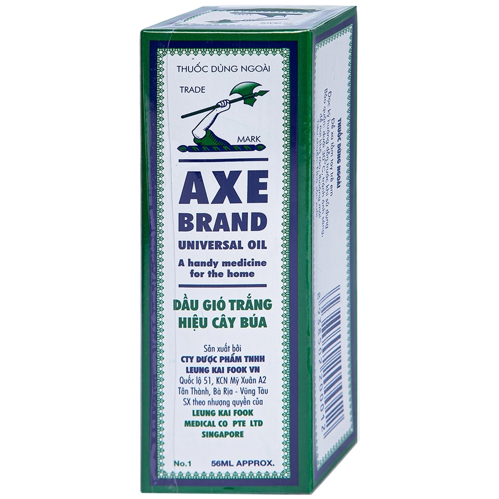 Hình ảnh Dầu gió trắng Cây Búa Axe Brand Universal Oil giảm các triệu chứng cảm lạnh, ho khan (56ml)