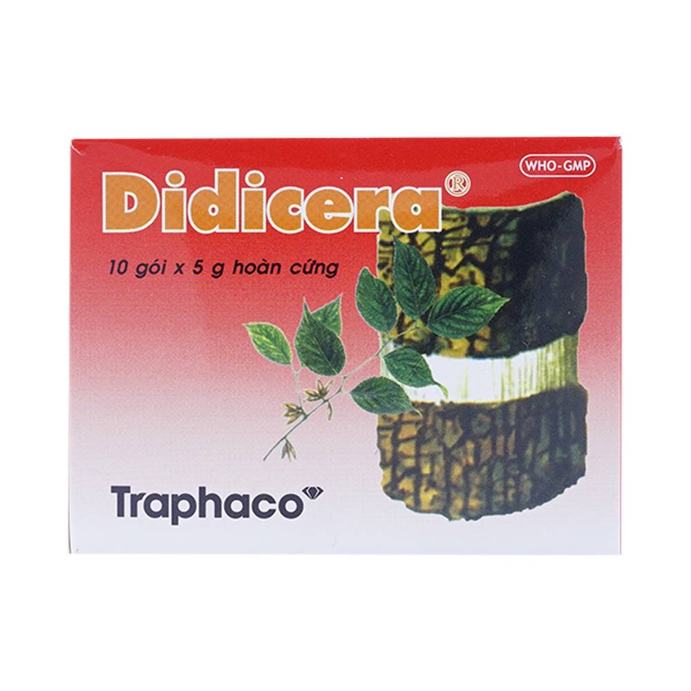 Hình ảnh Thuốc Didicera trừ phong thấp, bổ khí huyết, bổ can thận (10 gói x 5g)