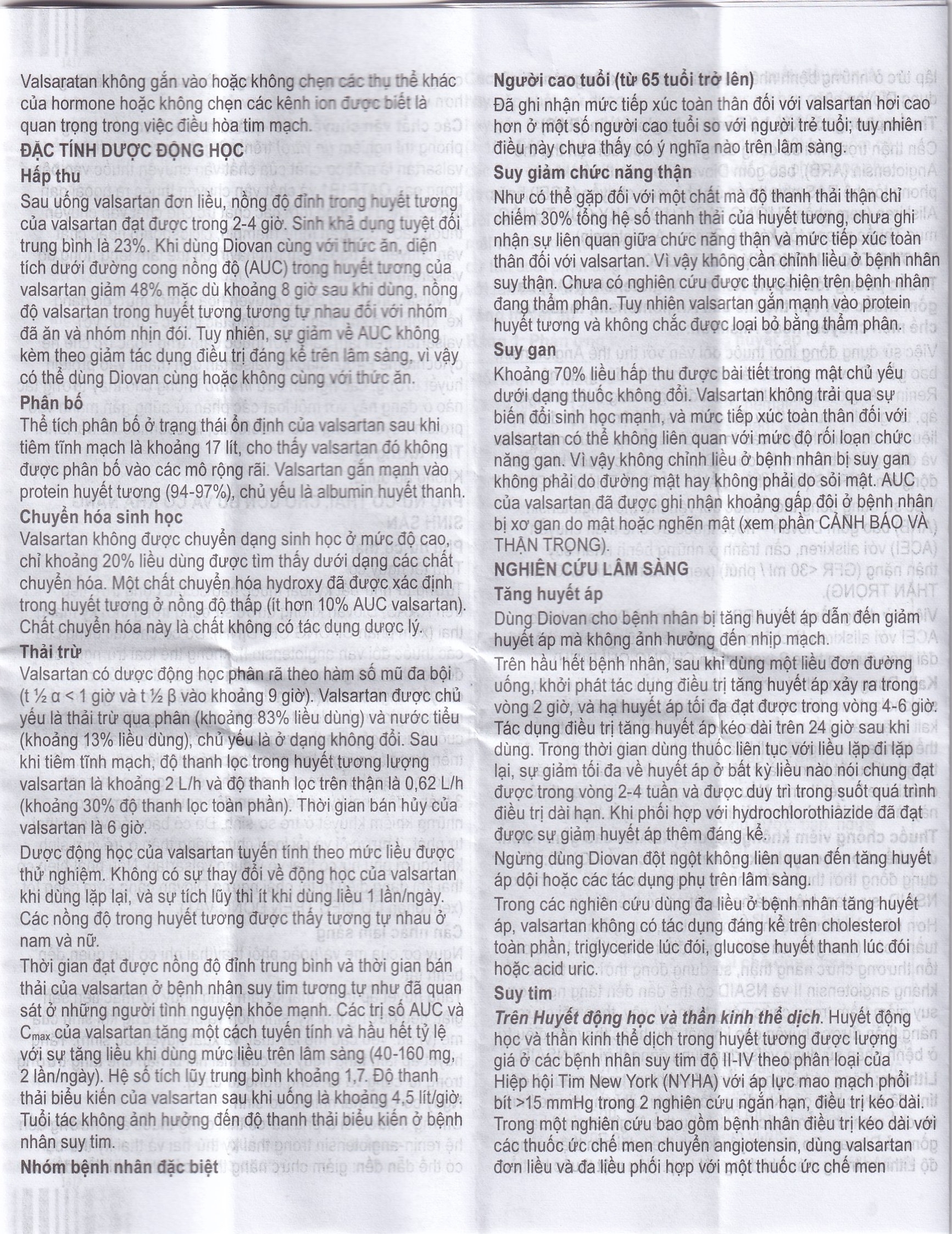 Hình ảnh Thuốc Diovan 80 Novartis điều trị bệnh tăng huyết áp, suy tim (2 vỉ x 14 viên)