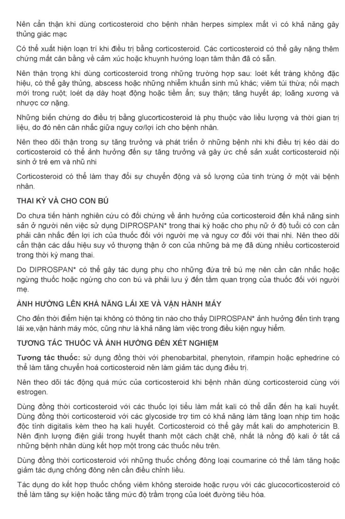 Hình ảnh Thuốc tiêm Diprospan Injection (5+2)mg/ml Merck điều trị các bệnh cơ xương và mô mềm, dị ứng (1 ống x 1ml)