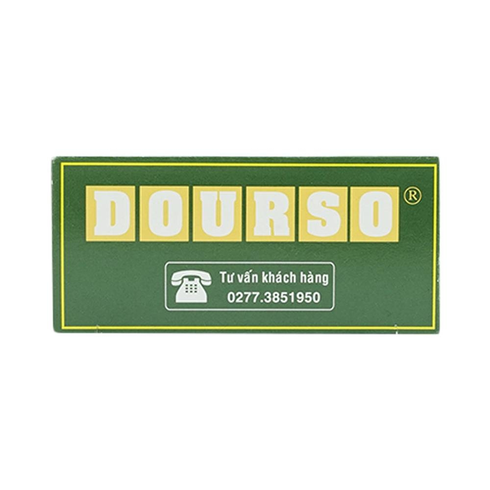 Hình ảnh Thuốc Dourso 200mg Domesco điều trị sỏi túi mật cholesterol (3 vỉ x 10 viên)