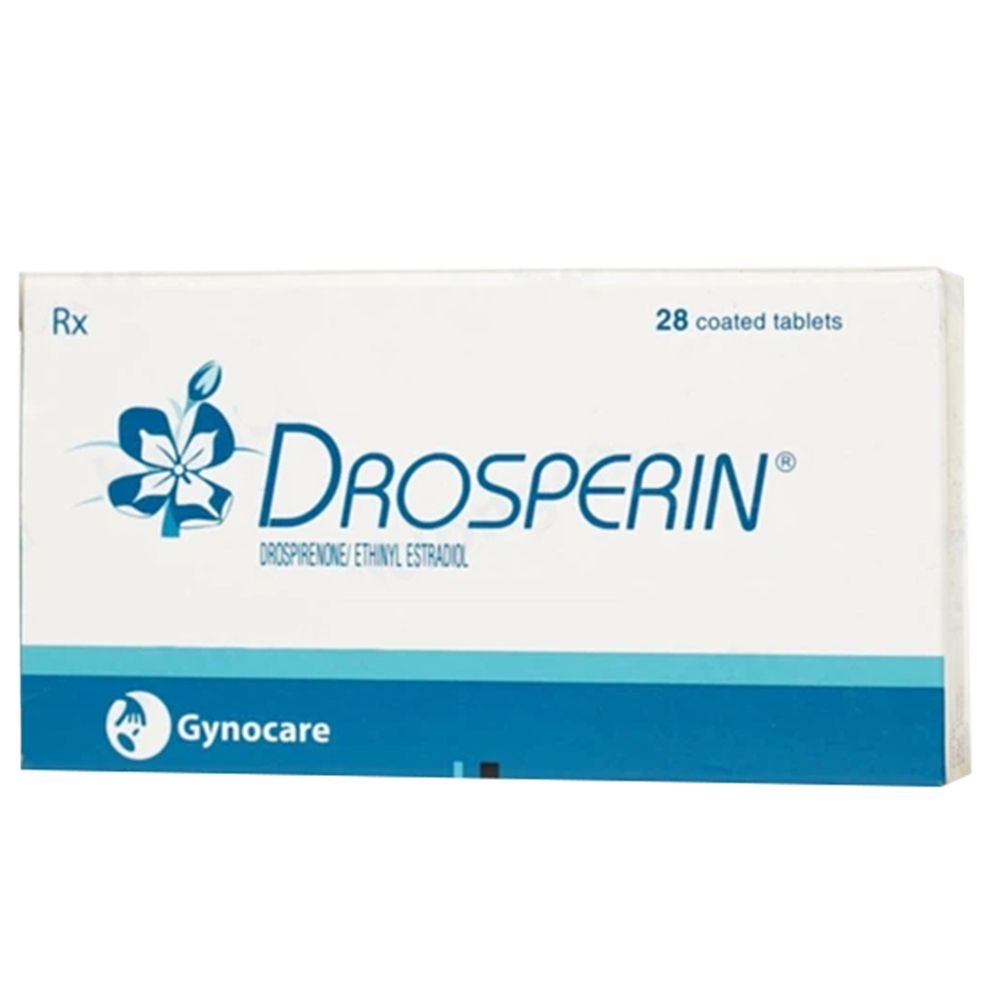 Hình ảnh Thuốc tránh thai hằng ngày Drosperin Abbott (1 vỉ x 28 viên)