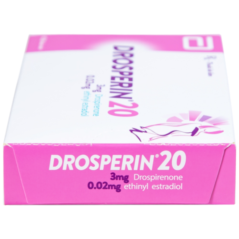 Hình ảnh Thuốc tránh thai hằng ngày Drosperin 20 Abbott (1 vỉ x 28 viên)