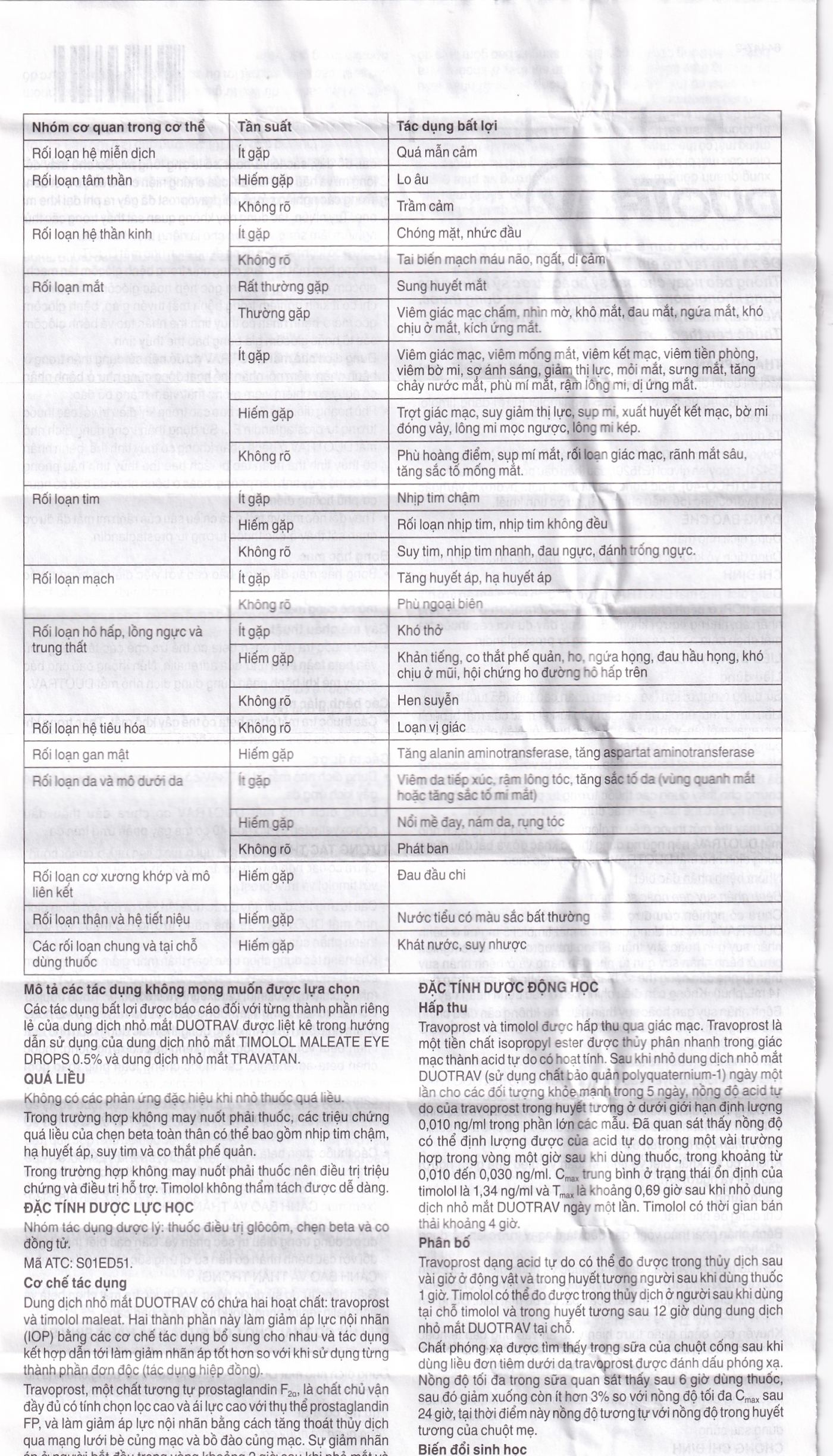 Hình ảnh Thuốc nhỏ mắt Duotrav Alcon giảm áp lực nội nhãn (2.5ml)