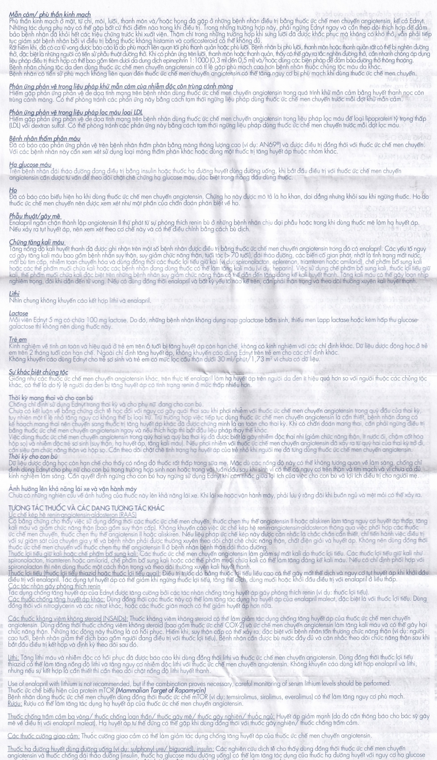 Hình ảnh Thuốc Ednyt 5mg Gedeon điều trị tăng huyết áp, suy tim (3 vỉ x 10 viên)