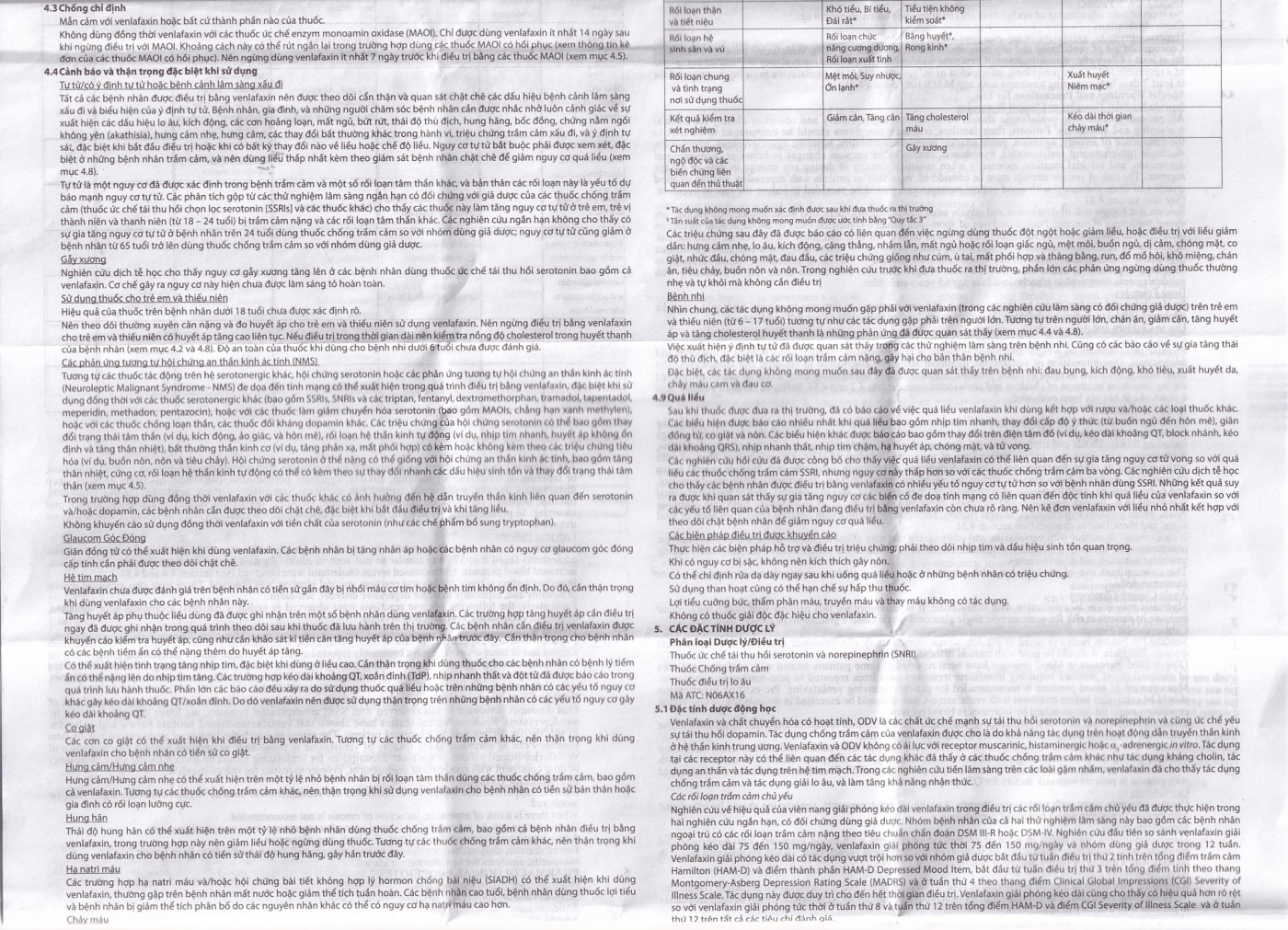 Hình ảnh Thuốc Efexor XR 37.5mg Pfizer điều trị các rối loạn trầm cảm chủ yếu (1 vỉ x 7 viên)