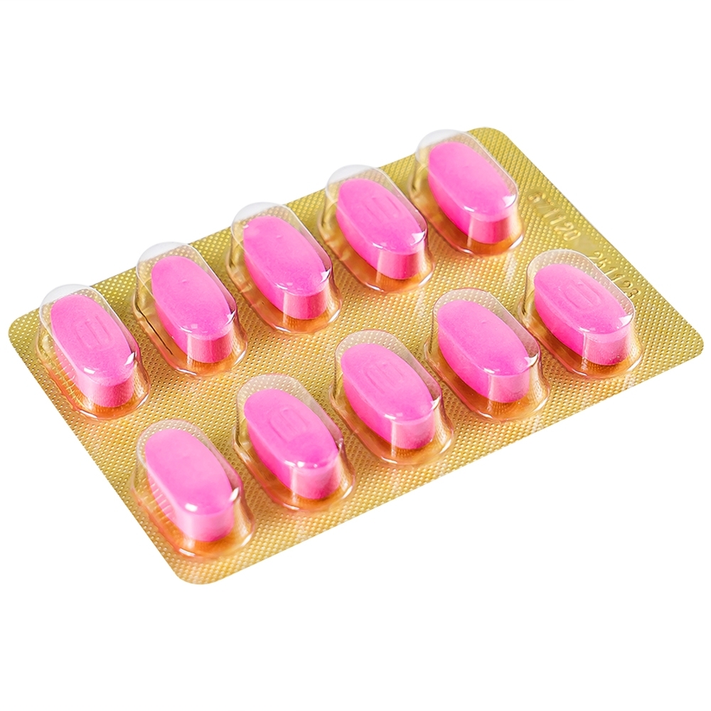 Hình ảnh Thuốc Erythromycin 500mg Vidipha điều trị nhiễm khuẩn (10 vỉ x 10 viên)