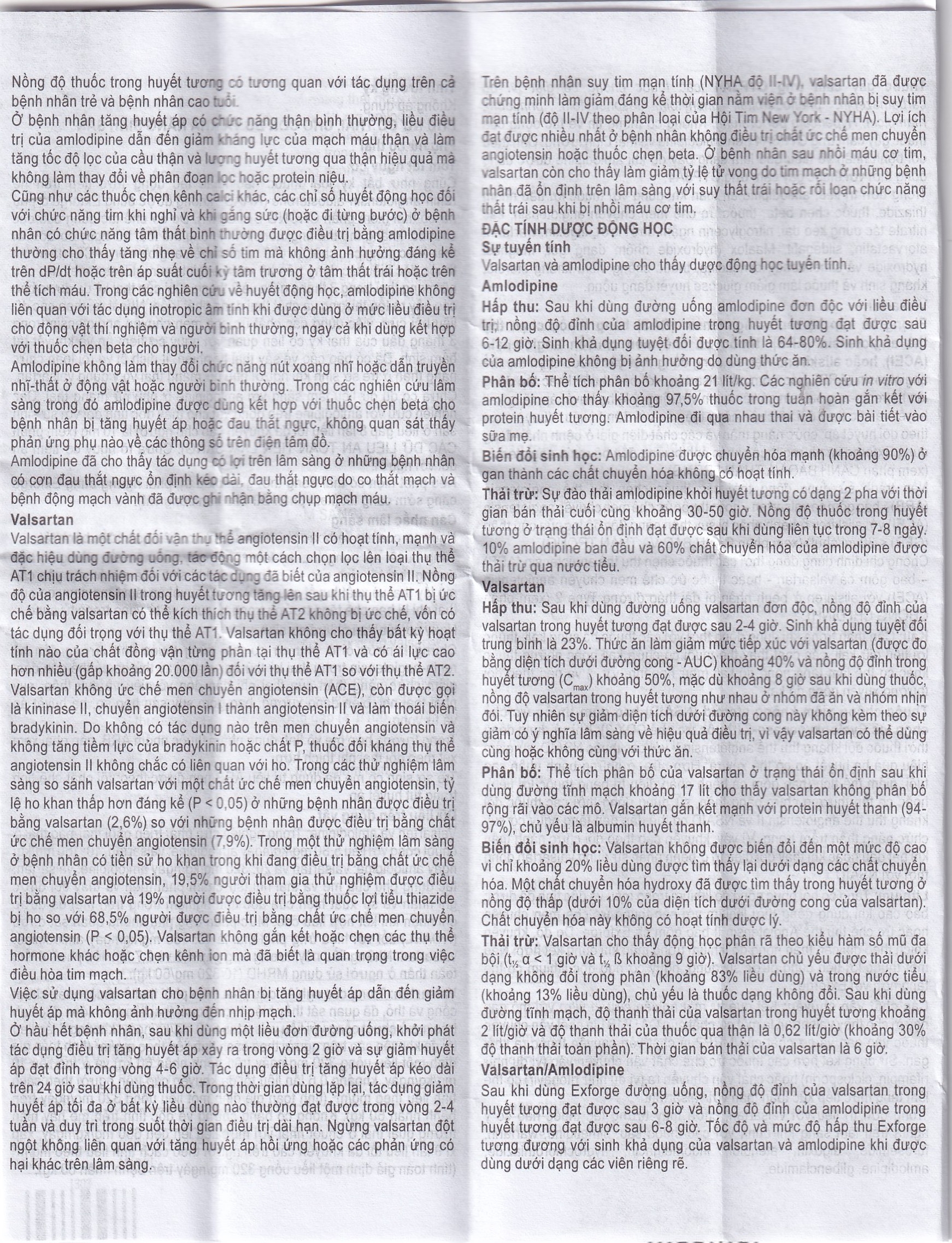 Hình ảnh Thuốc Exforge 5mg/80mg Novartis điều trị tăng huyết áp vô căn (2 vỉ x 14 viên)