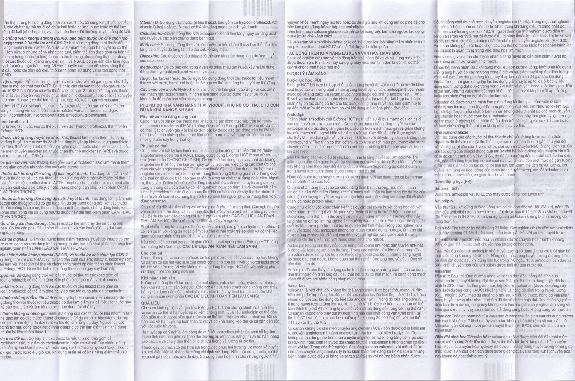 Hình ảnh Thuốc Exforge HCT 5mg/160mg/12.5mg Novartis điều trị tăng huyết áp vô căn (4 vỉ x 7 viên)