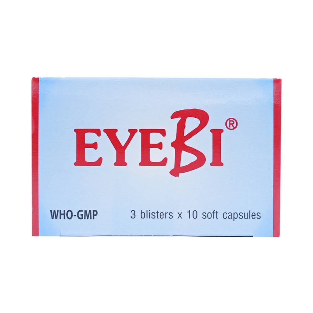 Hình ảnh Thuốc Eyebi Phil hỗ trợ điều trị quáng gà, cận thị (3 vỉ x 10 viên)