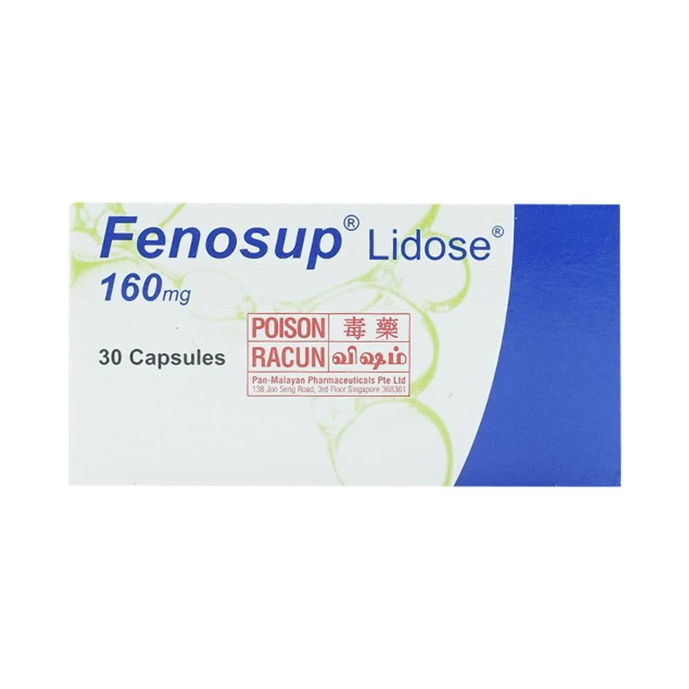 Hình ảnh Thuốc Fenosup Hyphens điều trị cholesterol máu và triglycerid máu cao (3 vỉ x 10 viên)